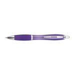 Goedkope plastic pennen met antislipafwerking bedrukken Colors kleur paars eerste weergave