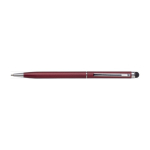 Touch pennen met logo chroomblauwe inkt Vip Thin kleur bordeaux eerste weergave