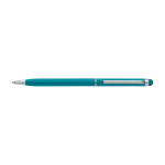 Touch pennen met logo chroomblauwe inkt Vip Thin kleur turkoois eerste weergave