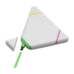 Driehoek markers met drie verschillende kleuren Triangle Line kleur wit derde weergave