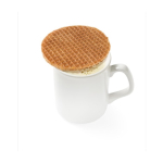 8 Hollandse stroopwafels in blik met logo kleur meerkleurig derde weergave