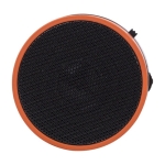 Multifunctionele ronde metalen speaker voor bedrijven Soul Metal kleur oranje derde weergave