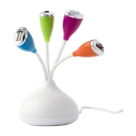 USB-hub met zeer originele esthetiek en opvallende kleuren Funny kleur meerkleurig eerste weergave