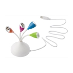 USB-hub met zeer originele esthetiek en opvallende kleuren Funny kleur meerkleurig tweede weergave