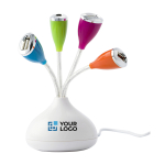 USB-hub met zeer originele esthetiek en opvallende kleuren Funny kleur meerkleurig met jouw bedrukking