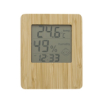 Voordelige weerstation met 3 functies Hall kleur hout tweede weergave