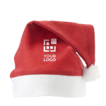 Kerstmutssen bedrukken in klassieke stijl Santa met jouw bedrukking