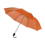Kleine opvouwbare paraplu met hoes bedrukken Ø94 Basic kleur oranje derde weergave