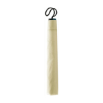 Kleine opvouwbare paraplu met hoes bedrukken Ø94 Basic kleur beige eerste weergave