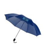 Kleine opvouwbare paraplu met hoes bedrukken Ø94 Basic kleur marineblauw met jouw bedrukking