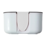Siliconen broodtrommel met standaard 850ml Division kleur wit eerste weergave