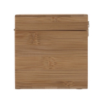 Wijnset met logo in een bedrukte bamboedoos Semillon kleur hout elfde weergave