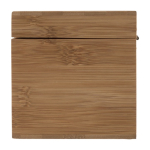 Wijnset met logo in een bedrukte bamboedoos Semillon kleur hout twaalfde weergave