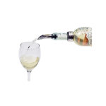 Wijnset met logo in een bedrukte bamboedoos Semillon kleur hout