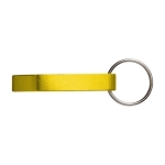 Glanzende metalen sleutelhanger opener bedrukken Functional kleur geel eerste weergave