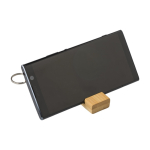 Bamboe sleutelhanger met mobiele telefoonhouder Bamboo Go derde weergave