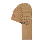 Speelkaarten van gerecycled papier bedrukken Recycled kleur bruin zevende weergave
