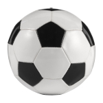Kleine voetbal met gedrukt logo Soccer Mini kleur wit/zwart vierde weergave