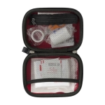 Kleine EHBO-kit inclusief 16 accessoires kleur rood tweede weergave