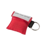 CRP-reanimatiemasker in sleutelhanger hoesje kleur rood zesde weergave