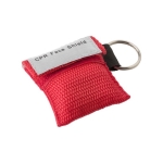 CRP-reanimatiemasker in sleutelhanger hoesje kleur rood negende weergave
