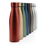 Thermosfles van gerecycled staal 500 ml Lane Recycled kleur donkergroen algemene weergave