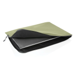 Minimalistische laptophoes van gerecycled polyester 15,6 inch Impact kleur miliair groen derde weergave