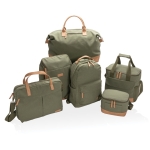 Kwalitatieve gerecyclede laptoptas 15,6” Getaway kleur groen algemene weergave