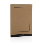 FSC-gecertificeerd hardcover notitieboek bedrukken A5 Hard Forest kleur grijs weergave met doos