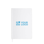 Steenpapier notitieboek met logo A5 Stone Paper Impact kleur wit vijfde weergave