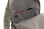 Rugzak voor 15,6'' laptop, gemaakt van gerecycled polyester Daypack kleur lichtgroen achtste weergave