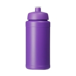 Hoge kwaliteit bidon bedrukken 500ml Baseline® kleur paars tweede weergave voorkant