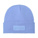 Wintermuts bedrukken met printbare patch Elevate™ Boreas kleur lichtblauw tweede weergave voorkant