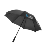 Gekleurde luxe paraplu met logo voor klanten Ø102 Tempest met afdrukgebied