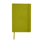 A5 Notitieboekje met insteekvak JournalBooks Classic Soft kleur groen tweede weergave voorkant