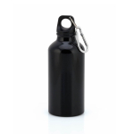 Kleine aluminium fles in felle kleuren 400ml Cruiser kleur zwart  negende weergave