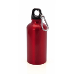 Kleine aluminium fles in felle kleuren 400ml Cruiser kleur rood  negende weergave