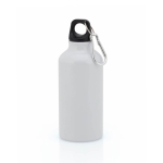 Kleine aluminium fles in felle kleuren 400ml Cruiser kleur wit  negende weergave