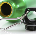 Kleine aluminium fles in felle kleuren 400ml Cruiser kleur groen tweede weergave