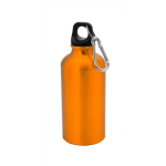 Kleine aluminium fles in felle kleuren 400ml Cruiser kleur oranje  negende weergave