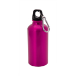 Kleine aluminium fles in felle kleuren 400ml Cruiser kleur fuchsia  negende weergave