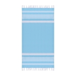 Katoenen strandlakens bedrukken 220 g/m2 Pareo Capri kleur blauw tweede weergave