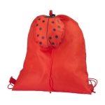 Kinderrugzak in de vorm van een dier met polyester touwen kleur rood eerste weergave