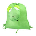 Kinderrugzak in de vorm van een dier met polyester touwen kleur groen eerste weergave