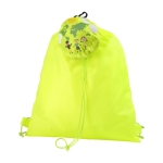 Kinderrugzak in de vorm van een dier met polyester touwen kleur limoen groen eerste weergave