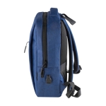 Laptoprugzak met USB aansluiting en bagageriem BusinessPro kleur blauw gedetailleerde weergave 5
