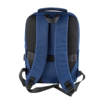 Laptoprugzak met USB aansluiting en bagageriem BusinessPro kleur blauw gedetailleerde weergave 6