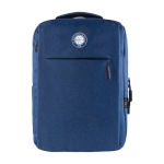 Laptoprugzak met USB aansluiting en bagageriem BusinessPro kleur blauw gedetailleerde weergave 2
