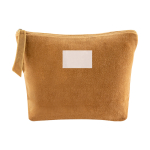 Toilettas met fluweelachtige afwerking 325 g/m2 Fluffy kleur oranje zesde weergave