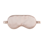 Slaapmasker met zachte aanraking om te ontspannen met logo Satin kleur champagne eerste weergave